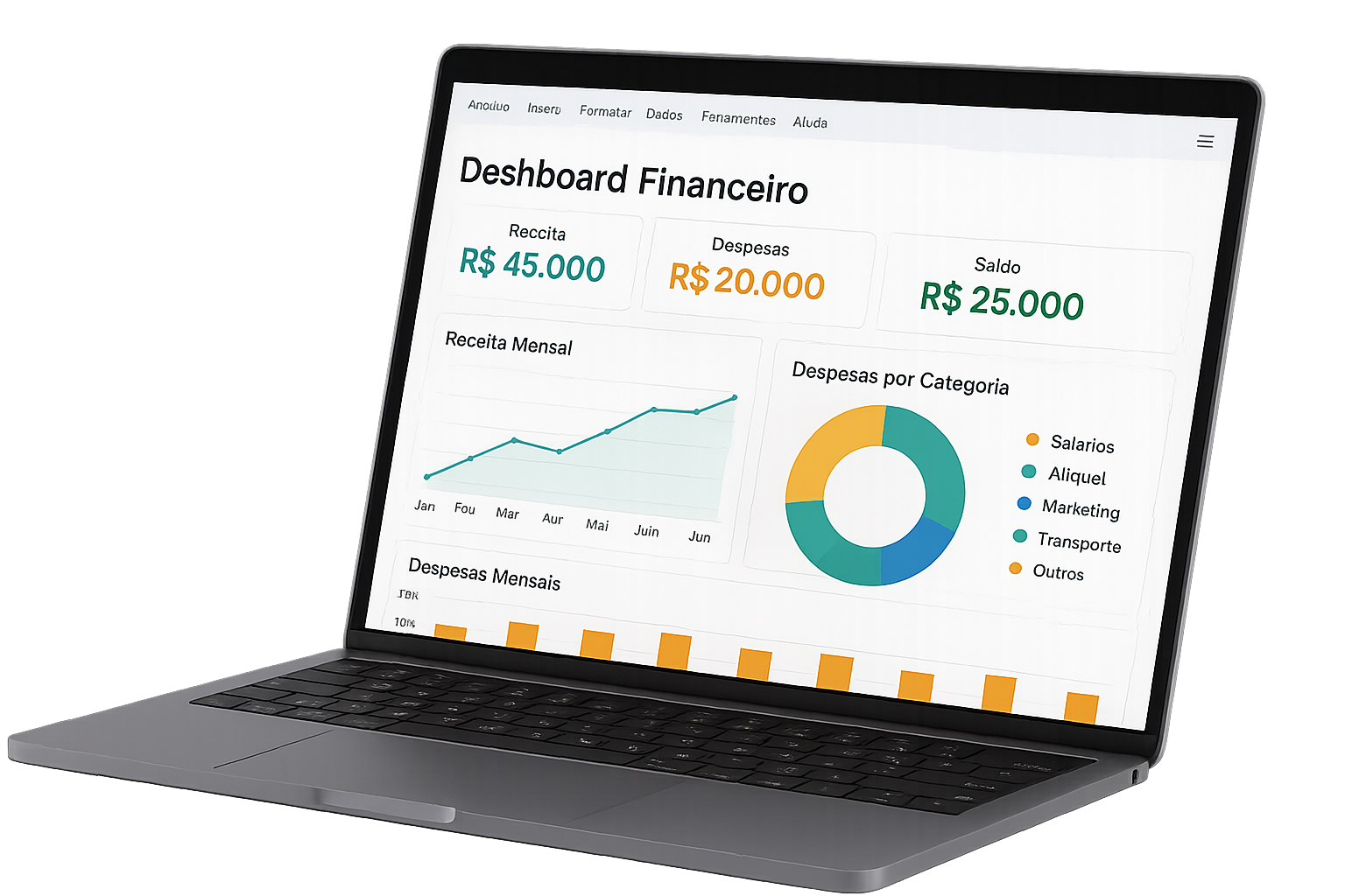 Conjunto de Planilhas